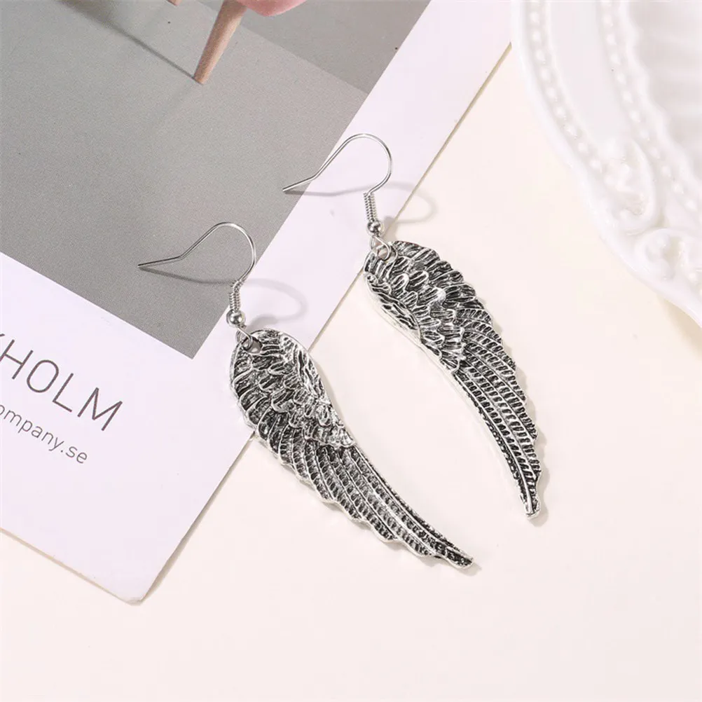 Angel Wing Earrings Creative Lightweight Rust Resistant Elegant Ear Dangler Women Earrings Ideal for Wedding Party Daily Wear