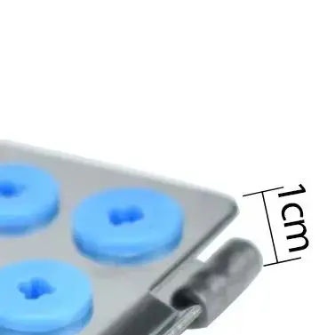 

6Hole Dental Ultrasonic Scaler Tip Holder Root Canal File Disinfection Box Fit Woodpecker Ems Equipment