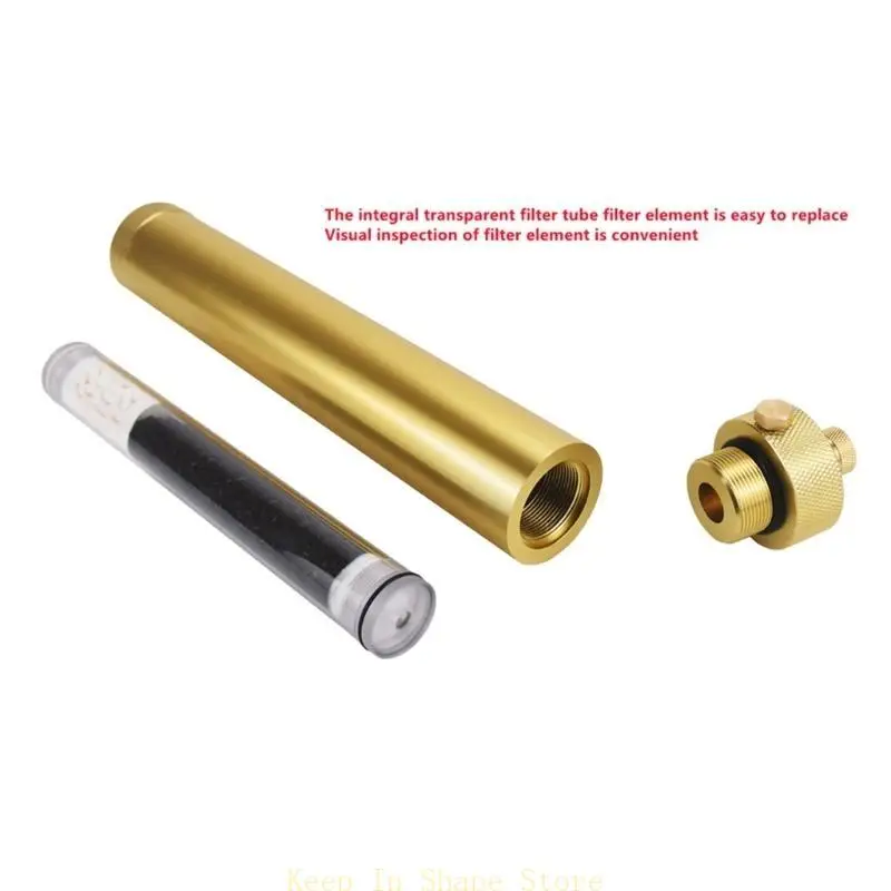 

U1JC High Pressure Air Filter for Water Diving, Oil Water Separator, Aluminum Alloy