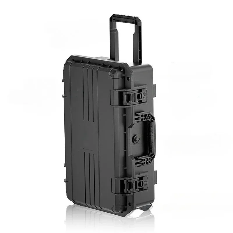 صندوق أدوات عجلة التسوق المحمول، صندوق تخزين معدات قوي ومتين، معدات عمل متعددة الوظائف مقاومة للماء