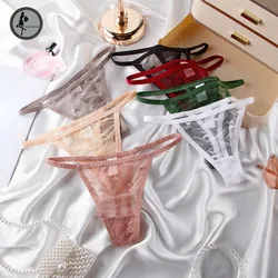Mesh Thong Panty For Women Low Waist Plus Size Panty Seamless Underwear Sexy G-string