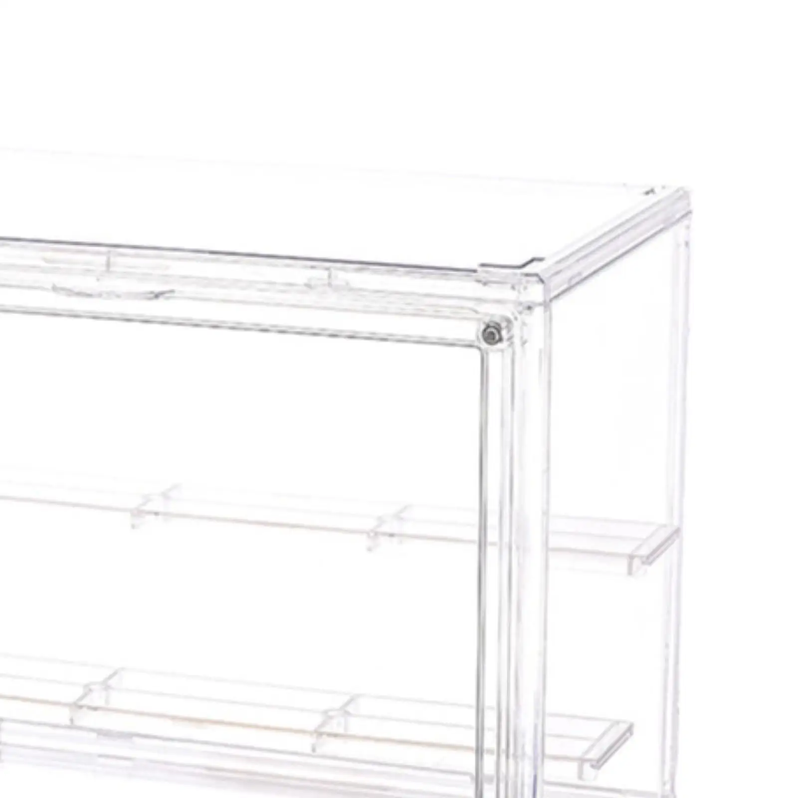 Półka ekspozycyjna na figurki, ozdoba, duża pojemność, uniwersalne pudełko do przechowywania figurek na wewnętrzne półki na książki, do domu, na biurko, do sypialni.