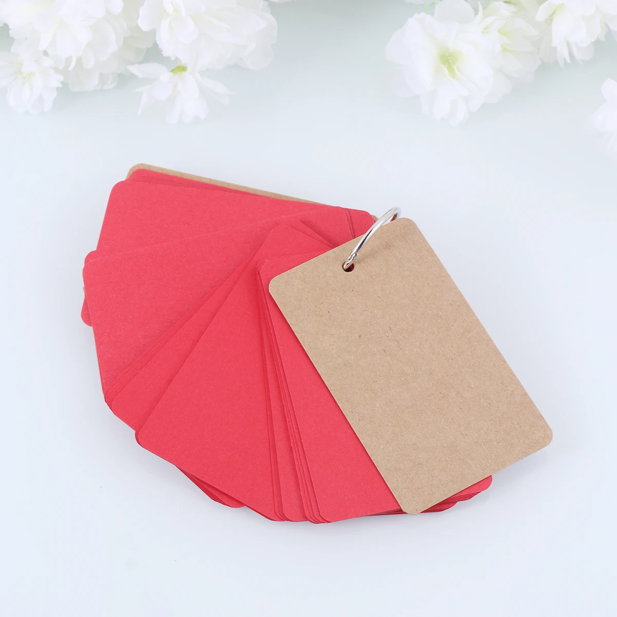 

3 Pcs Note Pads Message Card Creative Paper Memo Pocket Notepad Memorandum Mini Book Red