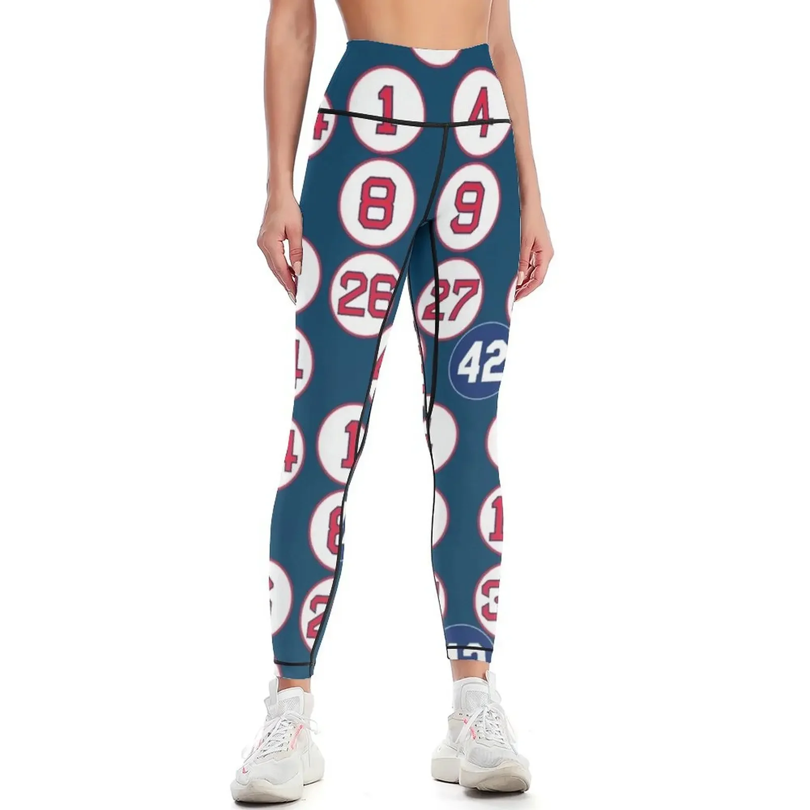 

Sox Retired Numbers Leggings gym clothing sportswear woman gym 2025 Women sportwear Legging sport Womens Leggings