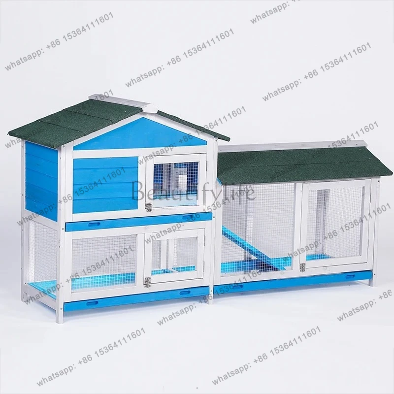 new modern home wooden double-storey country large family cat villa house