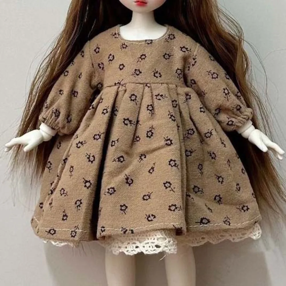

Casual Wears Doll Elegant Dresses Humanoid Doll Party Clothes 30cm Doll Clothes Handmade Dress Up Doll Princess Skirt Girl Gifts