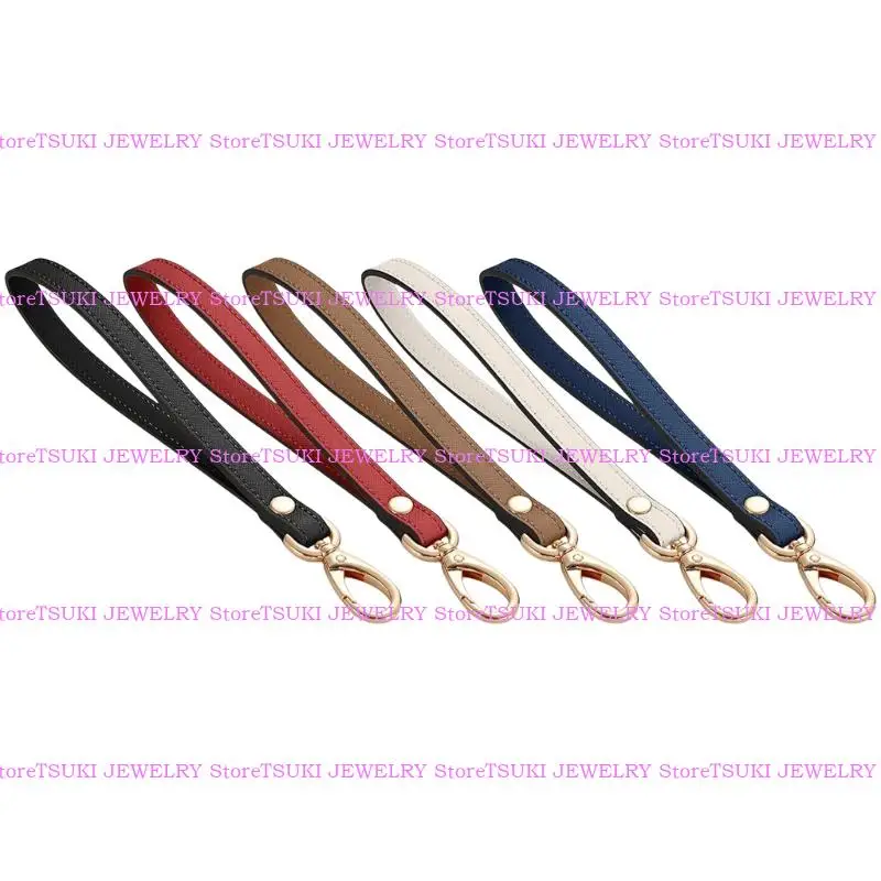 

62KE Wristlet Strap,Leather Keychain Wristlet Keychain Hand Strap Cellphone Wristlet
