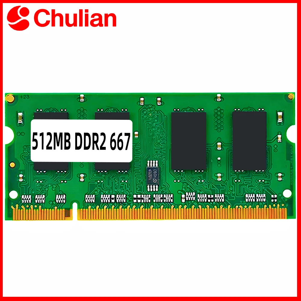 For Notebook Sodimm Memoria Laptop Memory Ram PC5300 DDR2 667MHz 200PIN ddr2 For 512MB memory For Intel CPU Or AMD CPU