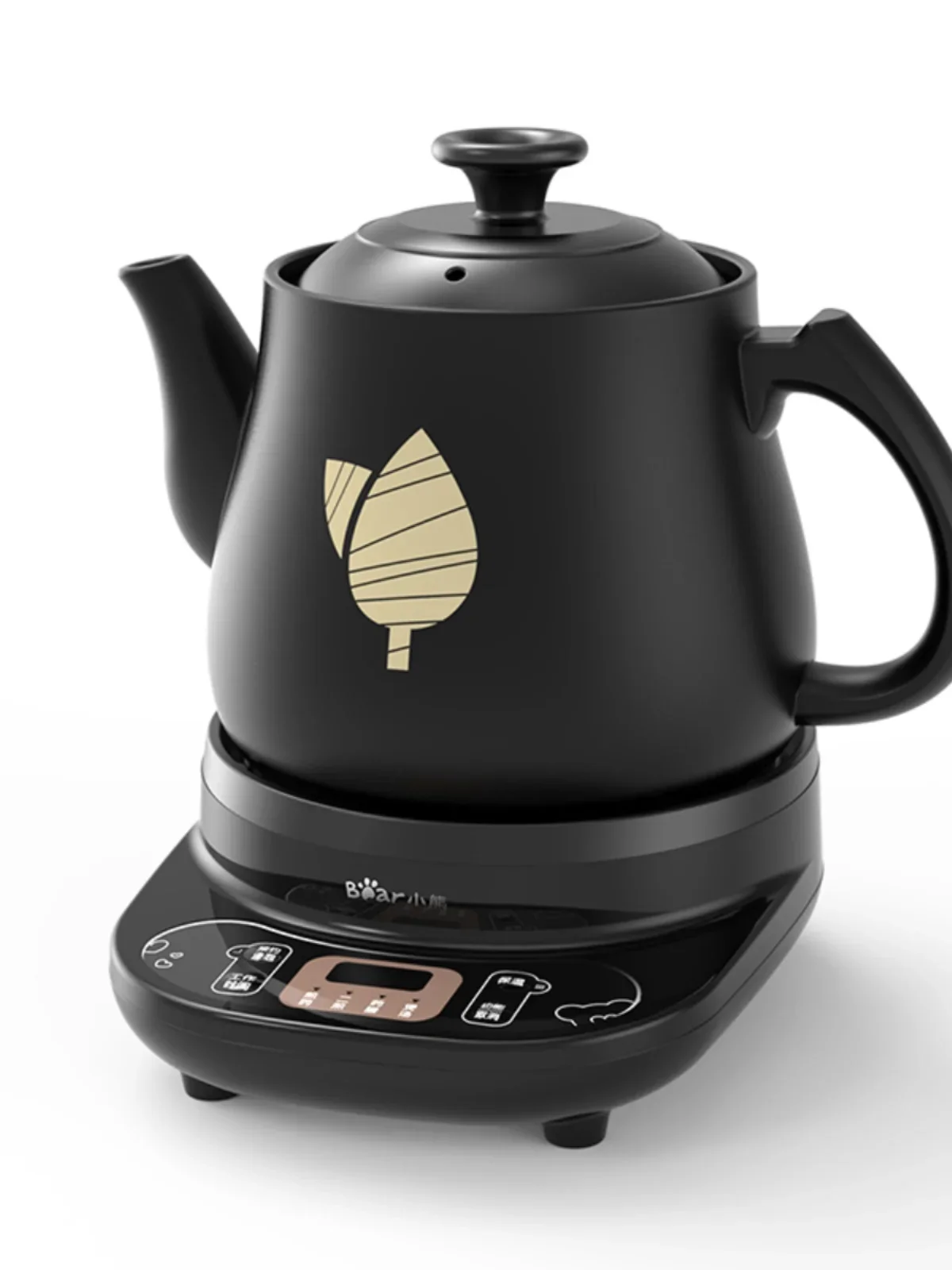 Padella elettrica automatica 220V per medicina cinese Orso Pentola per medicina a base di erbe Pentola per erbe in ceramica per uso domestico per la decotto