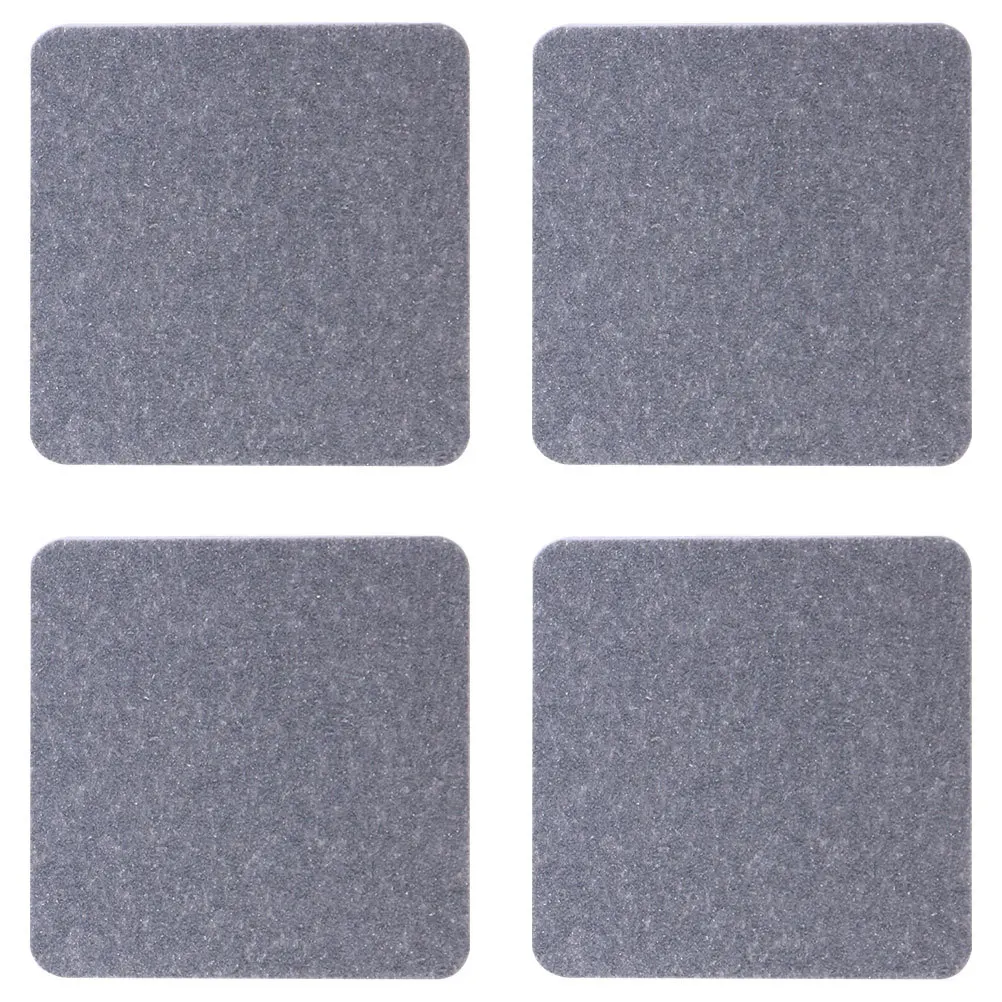 

4Pcs Anti-Vibration Mats for Washing Machine 5x5cm High Durometer Anti-Slip Pads Stability Enhancing Foot Pads