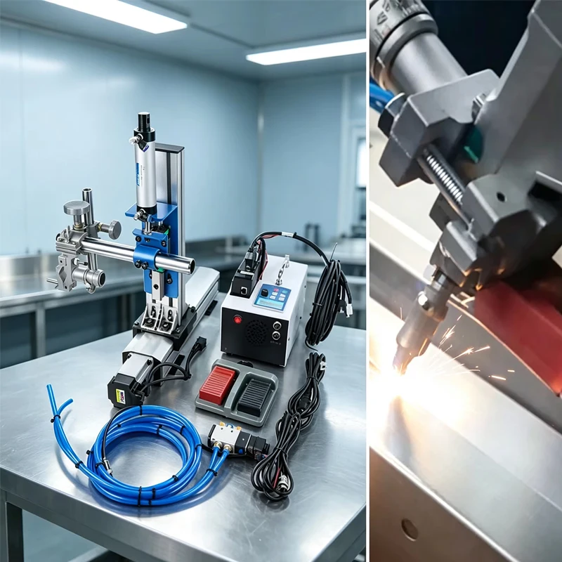 Automatische Geradnaht-Schweißhilfevorrichtung Universelles Diamant-Schweißfutter 150-1500mm für Laserschweißgerät-Teilesätze