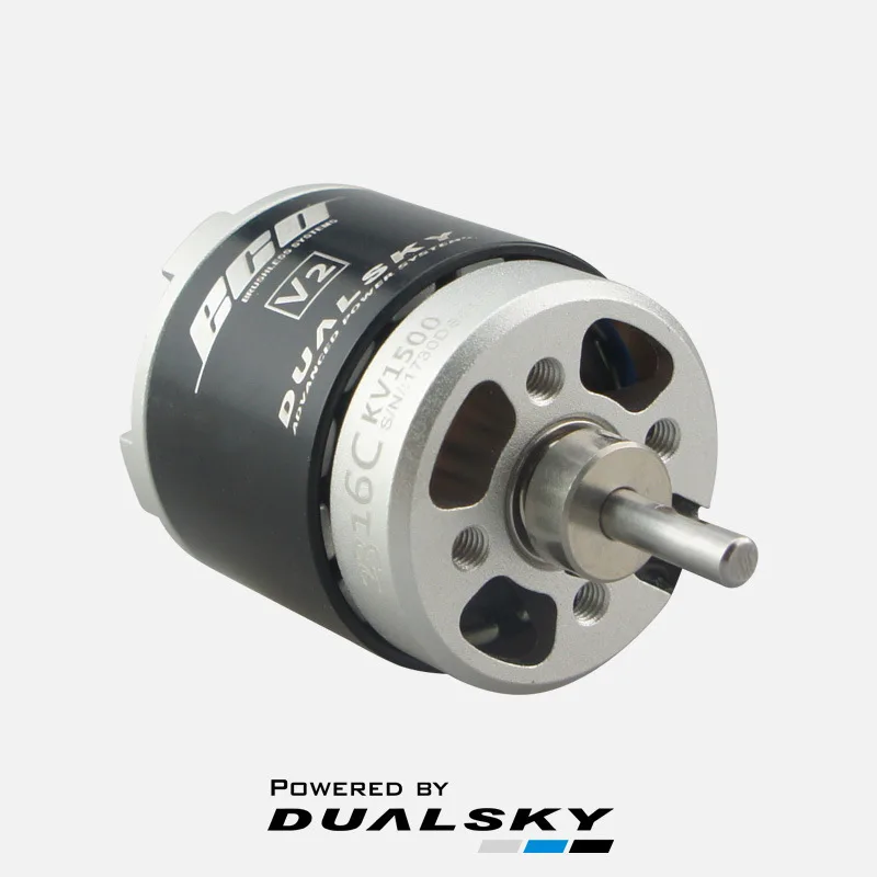 Ditingkatkan 1 Buah DUALSKY ECO 2316C 880KV/980KV/1250KV/1500KV Model Rotor Luar Tanpa Sikat Motor Sayap Tetap Pesawat