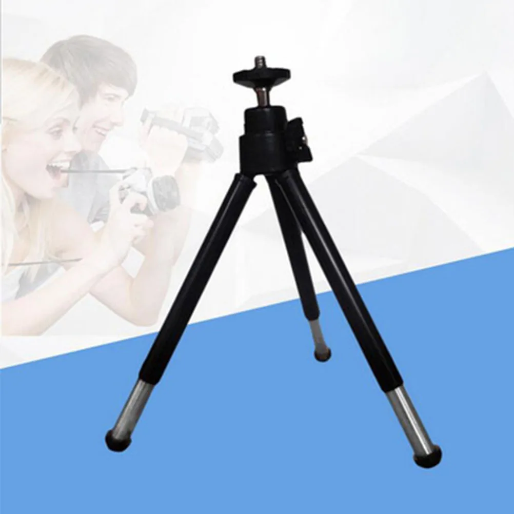 

4Pcs Mobile Phone Tripod Premium Multi-Position Holder for Desk Broadcast and Photography Universal Flat Surface Stand Black