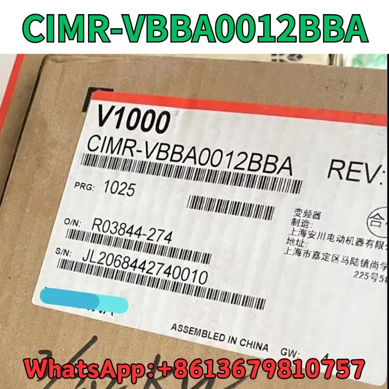 New CIMR-VBBA0012BBA frequency converter Fast Shipping