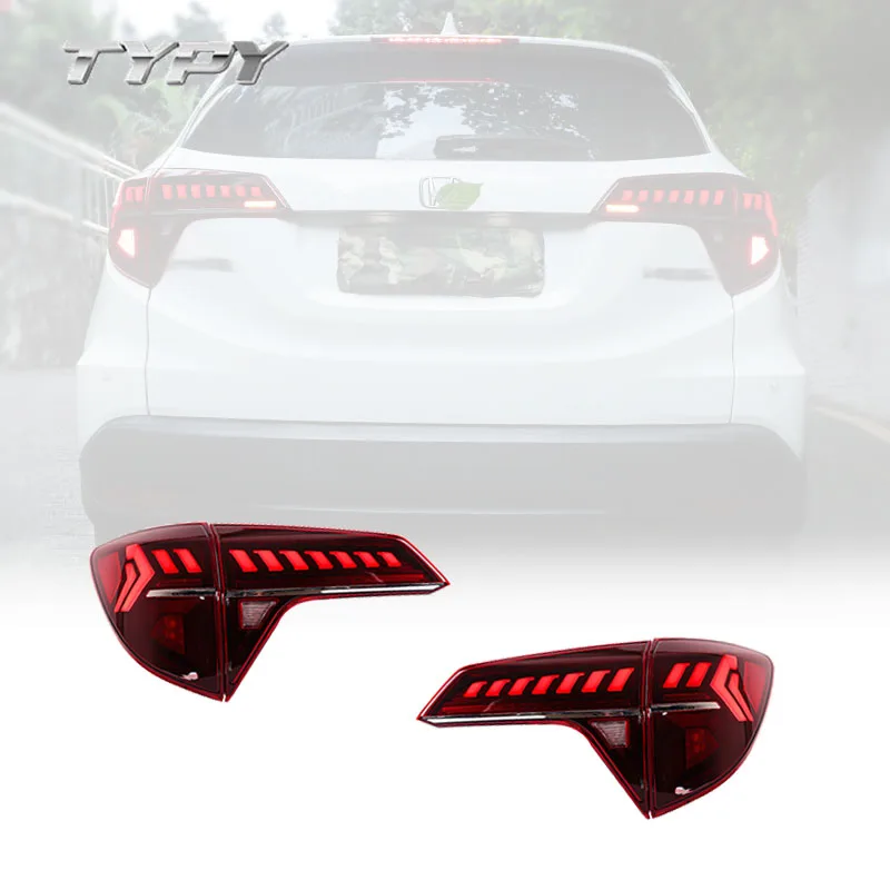 

Car Tail Lamp For Honda Vezel HR-V 2014-2021 Modified LED Taillight Running Lights Brake Lights Turn Signal