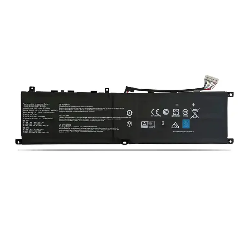 JGTM BTY-M6M Laptop Battery For MSI GS66 Stealth 10SE 10SF 11UE 11UH GE66 Raider 10UG 11UG GE76 Raider 11UE 11UG GE76