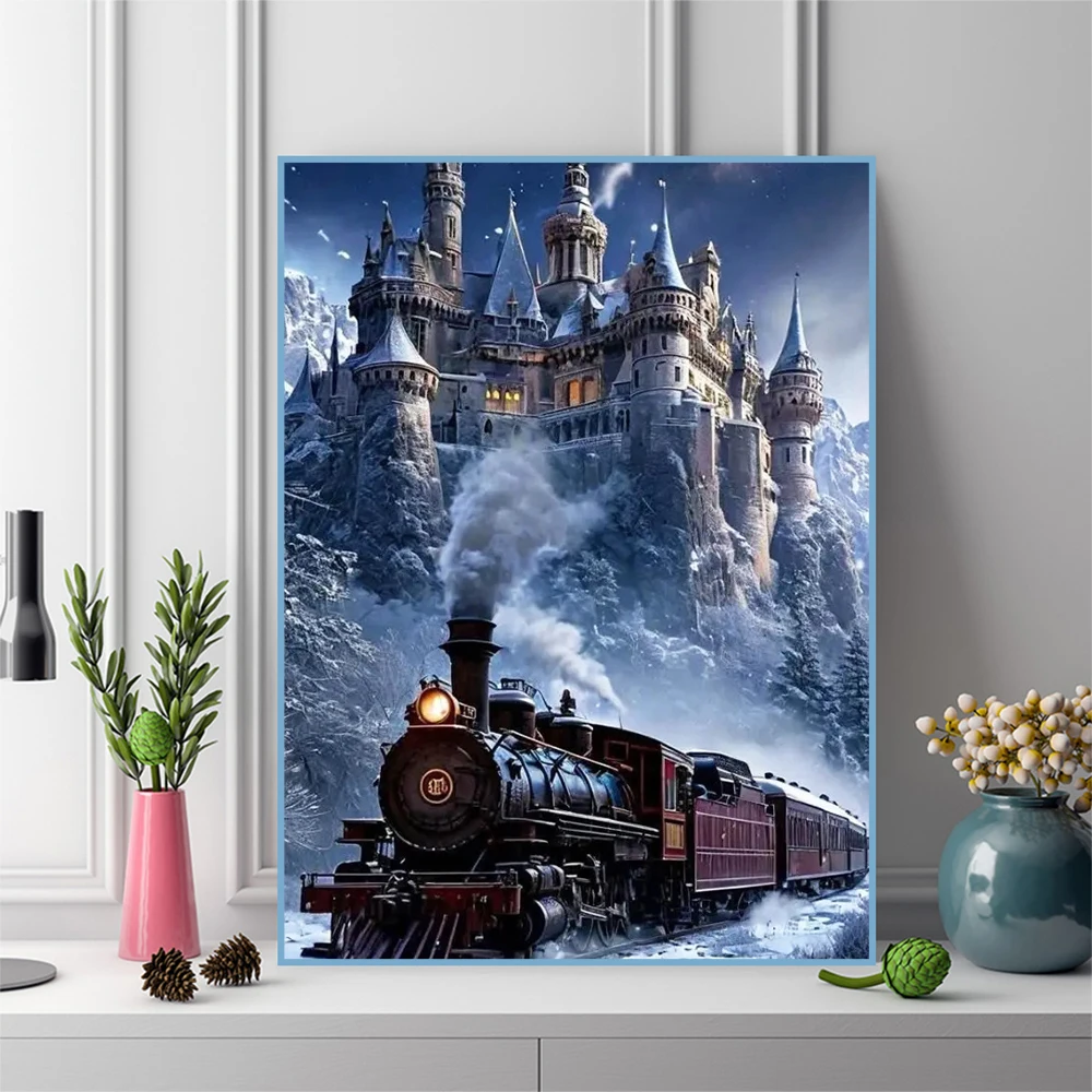Frameless, Diamond Painting Tr - Resin Art Canvas review and price