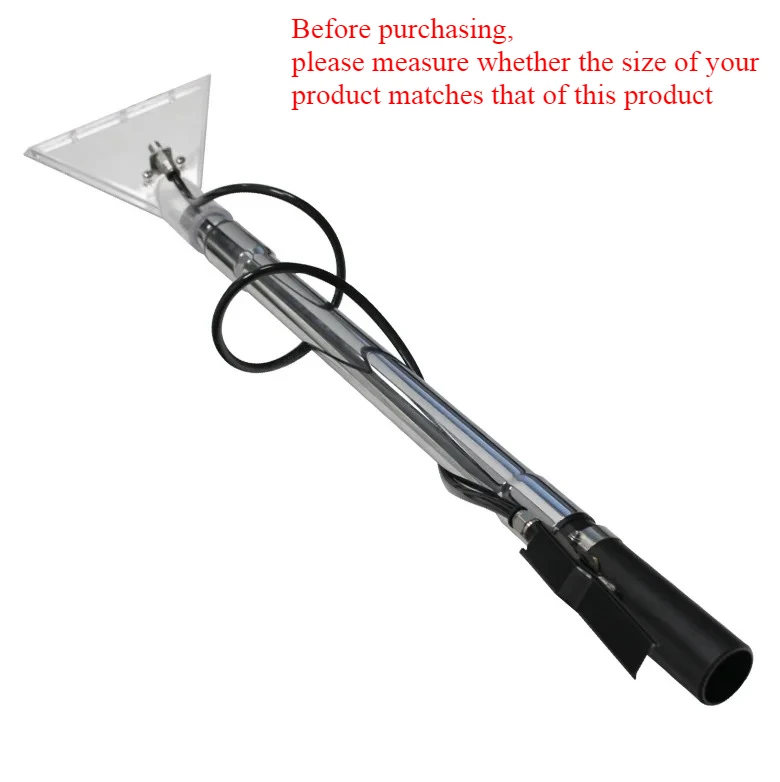 

Universal Wet/Dry Vacuum Cleaner Wash Nozzle Brush Head Transparent Suction Sofa curtain Carpet & Upholstery brush Water nozzle