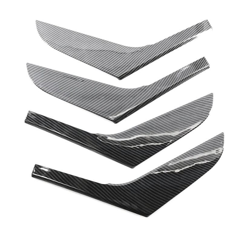 Carbon Style Set Of Interior Door Trim For Pull Handle 5K4868039A 5K4868040A For VW Golf Mk6 2010-2013 Accessories