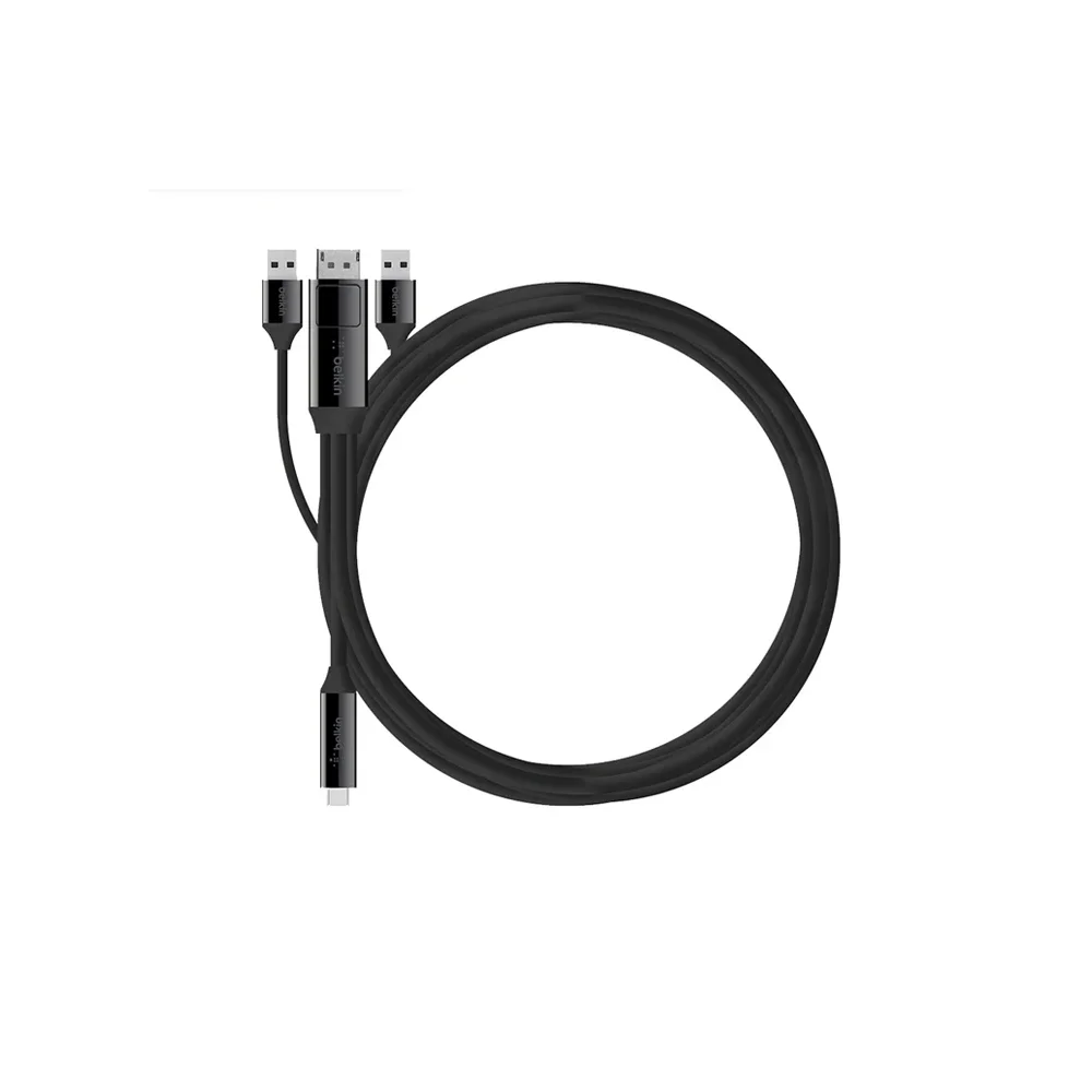 VR Data Cable- Belkin VR Charge Sync Cable DisplayPort High-Speed Transmission for Connecting HUAWEI VR Glass to Computer