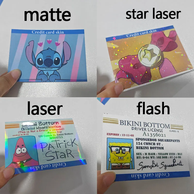 Squirtle Mimikyu Karten-Skin-Aufkleber Graffiti Comics Deko Wasserfeste Aufkleber Kawaii Abziehbilder Matt Schüler Cartoon Geburtstagsgeschenk – Detail 1