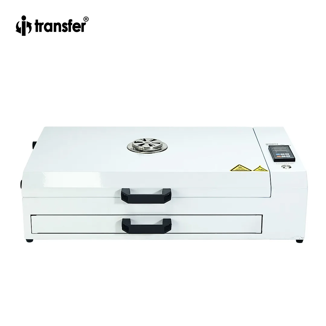 Double-sided Heating Quick Heating Oven A2/A3 + White Ink Heat Transfer with Drawer Oven No-shake Powder Process Heating Device