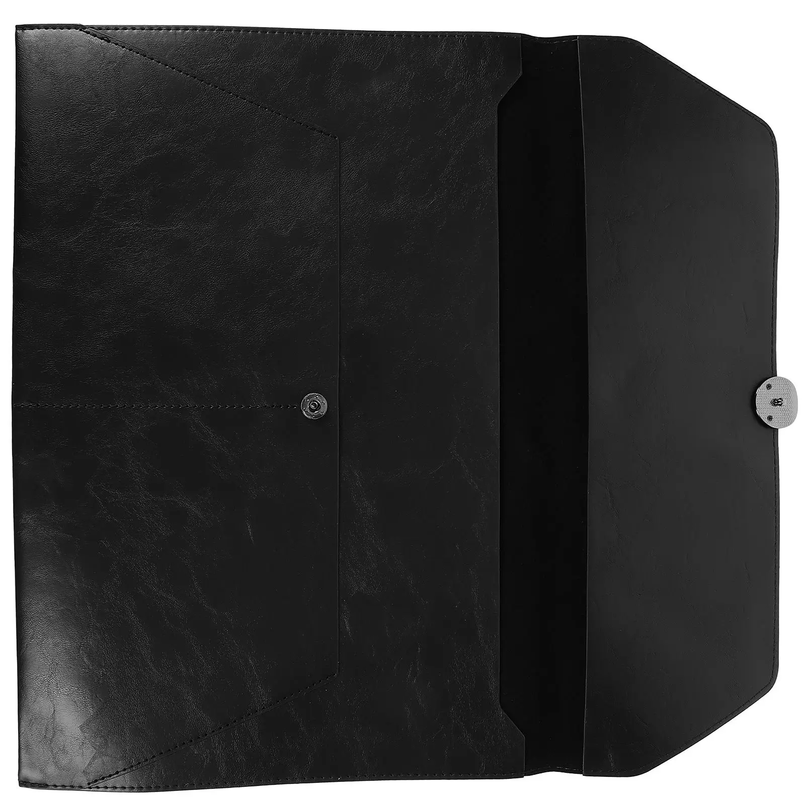 Large Capacity Document Folder Brown Portable File Document File Folder Bag Office Supplies Storage Organizer