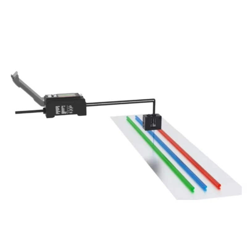 

CS-A21N обнаруживает 4 цвета, одновременно, 4 многоканальных выхода, датчик цветовой маркировки, датчик цвета RGB