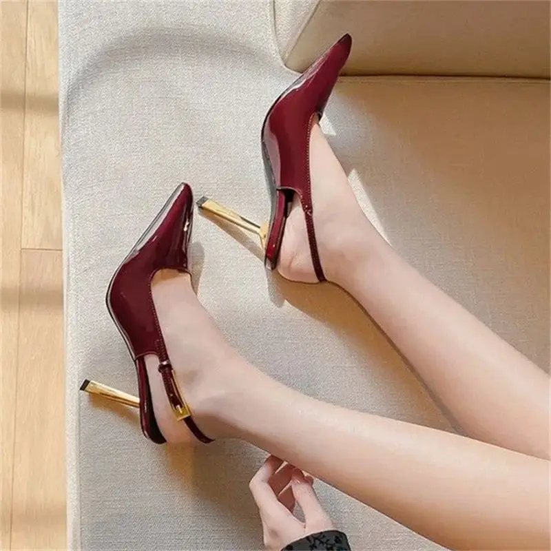 

Women Pointed High Heels Shoe Elegant Fashion Office High Quality Women Pumps Stiletto Party Banquet Women Shoes Sandalias Mujer