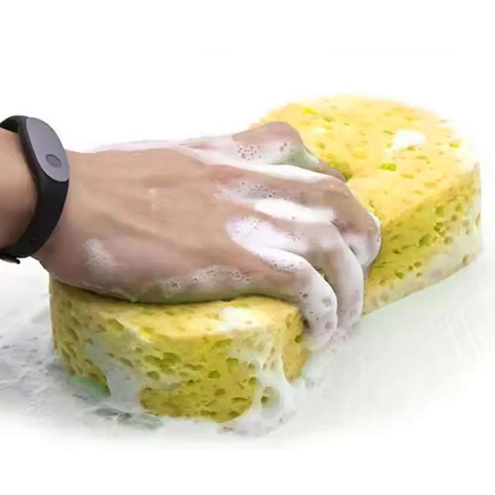 1/2/5/10PCS Shower Sponge Honeycomb Large Sponges High-density Baby Washing Sponge Block Detailing Foam Cleaning Tools