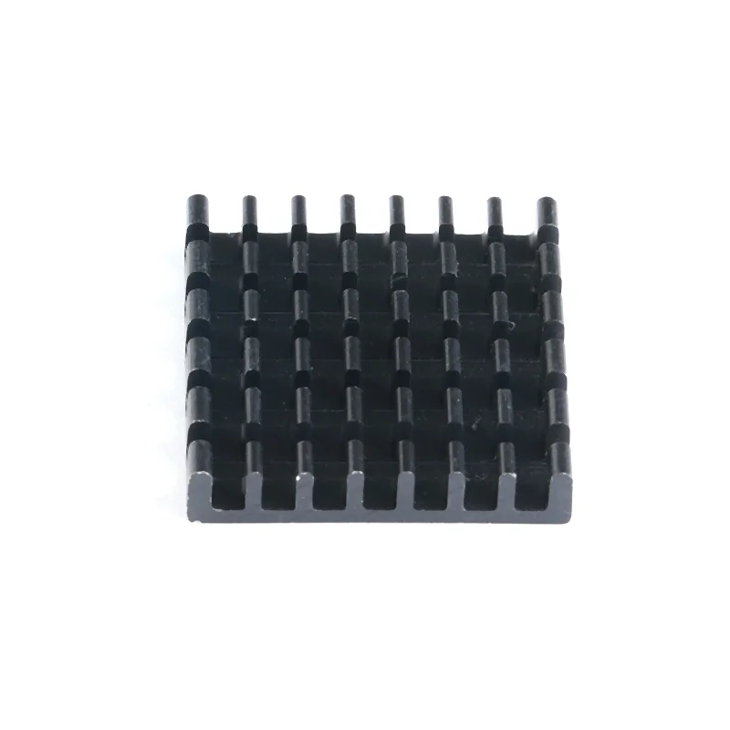 Heatsink 25X25X5 Mm Radiator Pendingin Radiator Aluminium 25*25*5 Mm Wastafel Panas Logam slotting untuk Pendingin CPU Chip LED 25 Mm X 25 Mm X 5 Mm