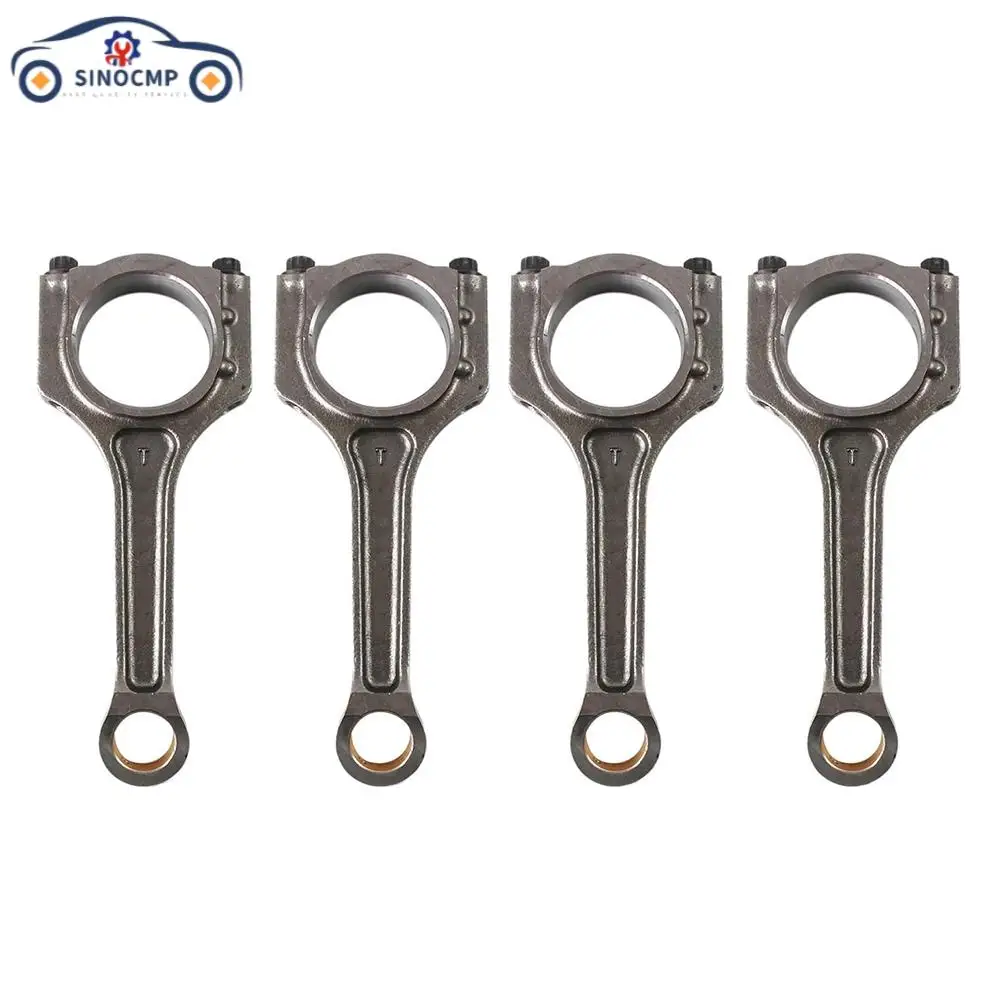 

4Pcs 23510-2G440 Connecting Rod for 12-16 Hyundai Genesis Coupe Kia Optima Sorento 2.0L Engines Components Connecting Rods Parts