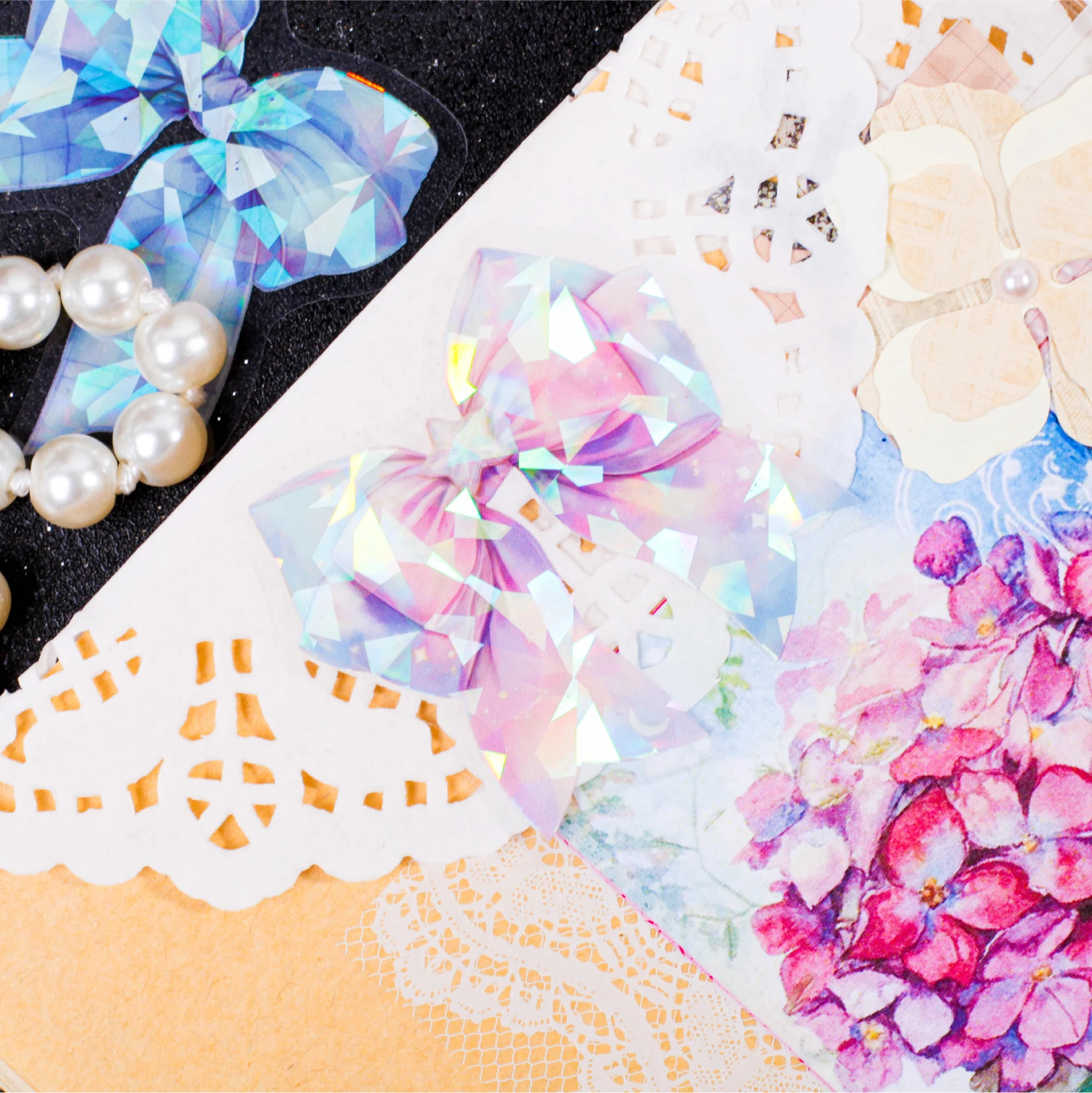 20 قطعة ملصقات Bowknot الوردي الكتابة على الجدران الديكور Coquette الانحناء ملصق سجل القصاصات الأمتعة المحمول الغيتار الدراجة غير المرغوب فيه مجلة مذكرات