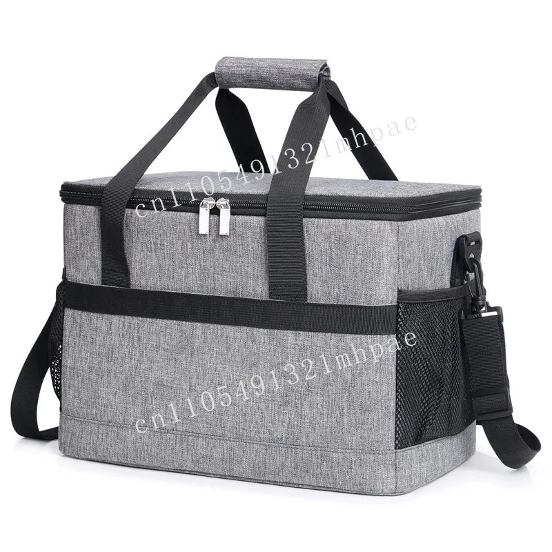 

40L Soft Cooler Bag with Hard Liner Large Insulated Picnic Lunch Bag Box Cooling Bag for Camping BBQ Family Outdoor Activities