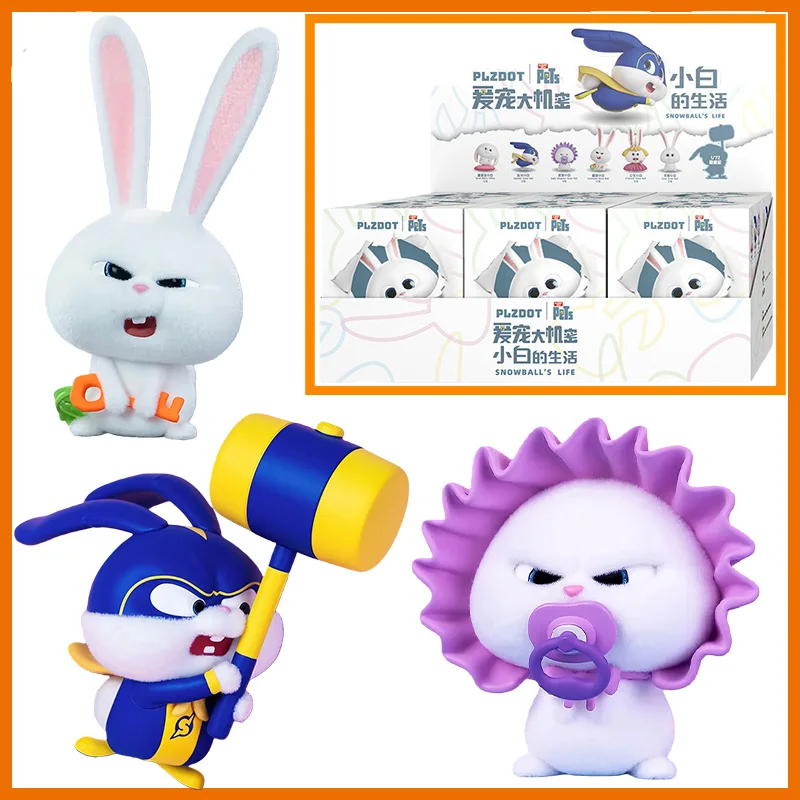 

【НОВИНКА】Snowball'S Life Blind Box Series Cute Snow Ball Baby Disguise Snow Ball Captain Snow Ball слепая коробка Фигурка Модель игрушки в подарок