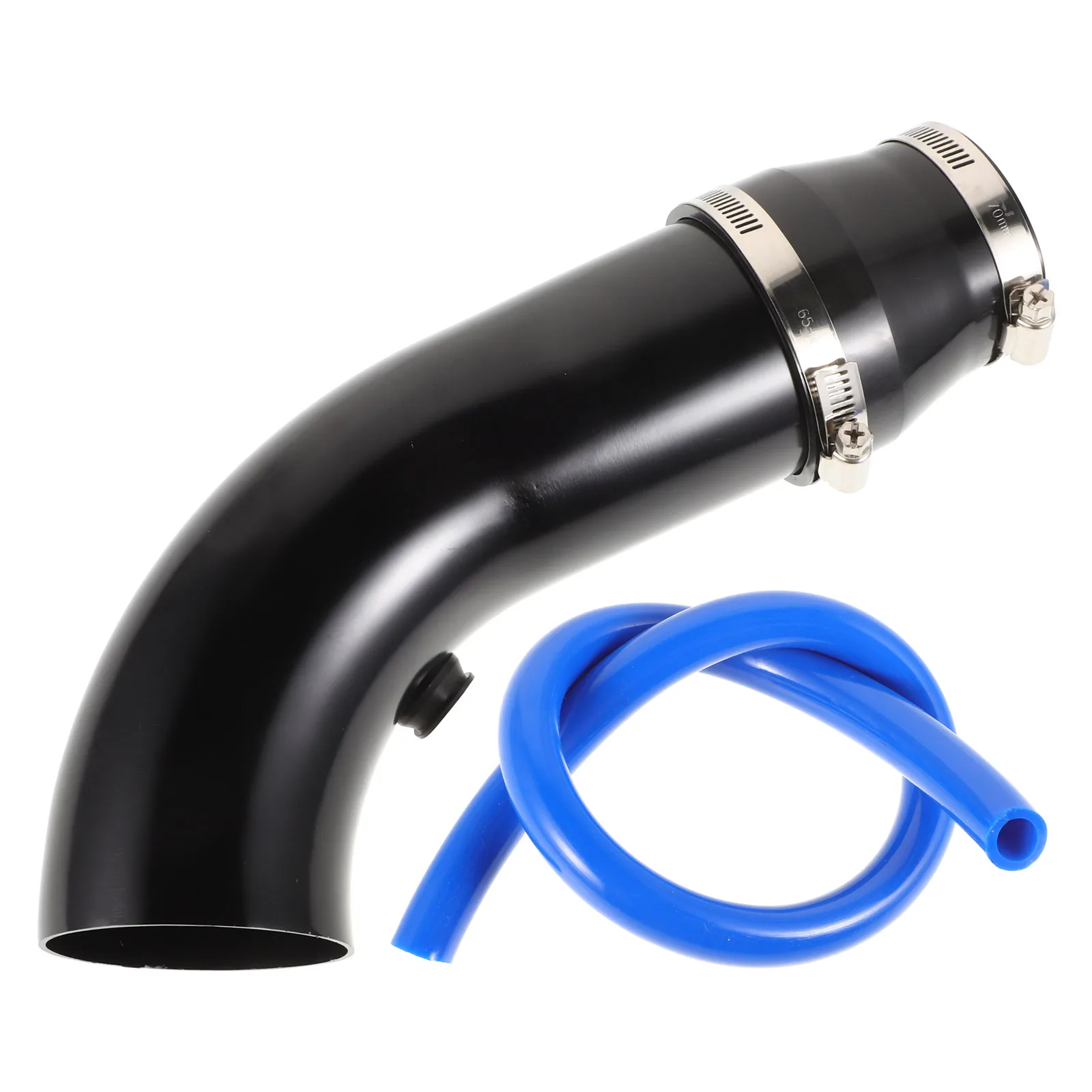 

3 Inch 76MM Air Intake Aluminum Tube Set Duct Hose Replacement Automotive Pipe Kit Engine Performance Universal