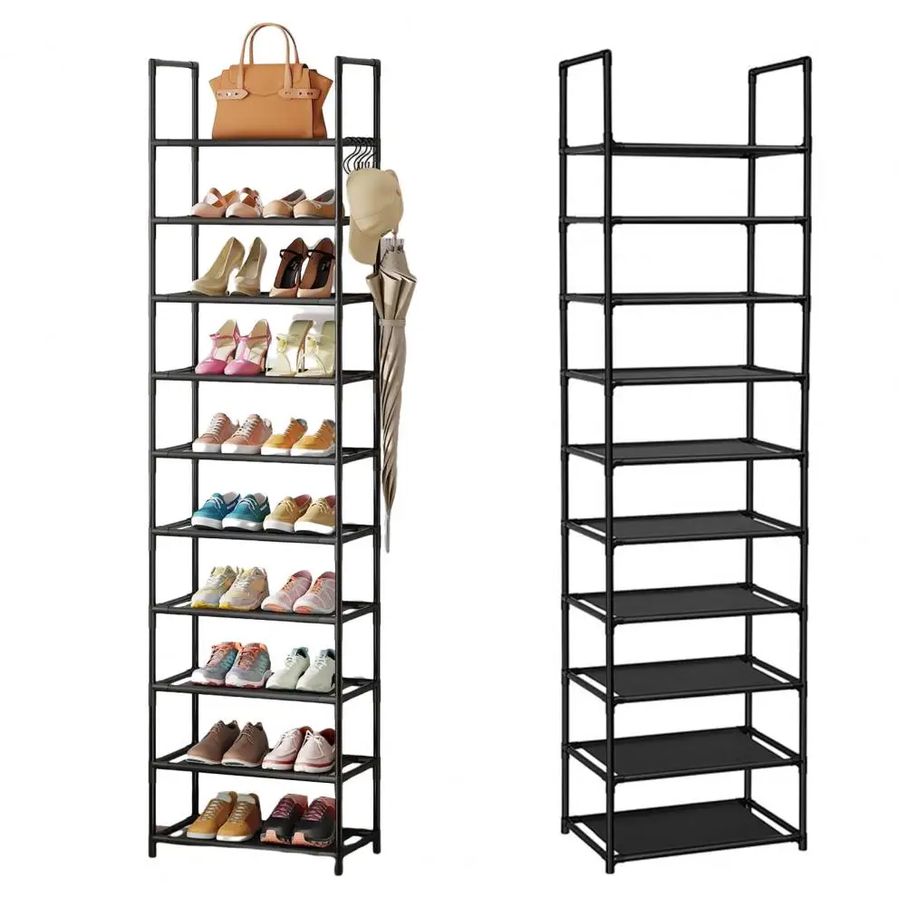 

Bedroom Shoe Rack Organizer Multi-layer Shoe Rack Organizer with High Stability Capacity for Easy Installation Strong for Shoe