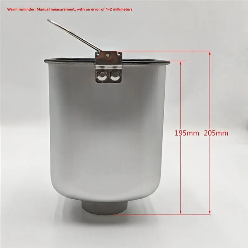 AC39-Bread Machine Baking Bucket Replacement Household Non-Stick Coating Mixing Blade Bread Bucket& Set