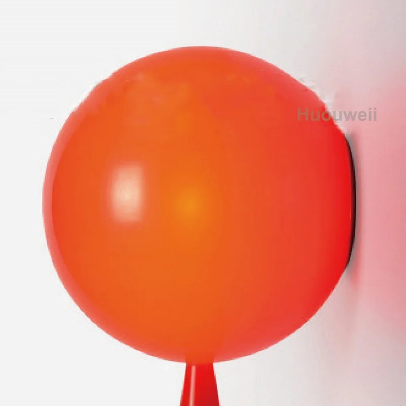 LED Colorful Balloon Wall Lights Children's Room Bedroom Bedside Lights Aisle Foyer Decorative Lamps