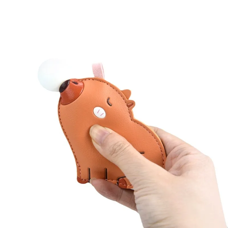 1pcs Creative DIY Cartoon Animal Bubble Blowing Pendant Keychain Pendant Charms Jewelry Making Bracelet Bag Keychain Pendant