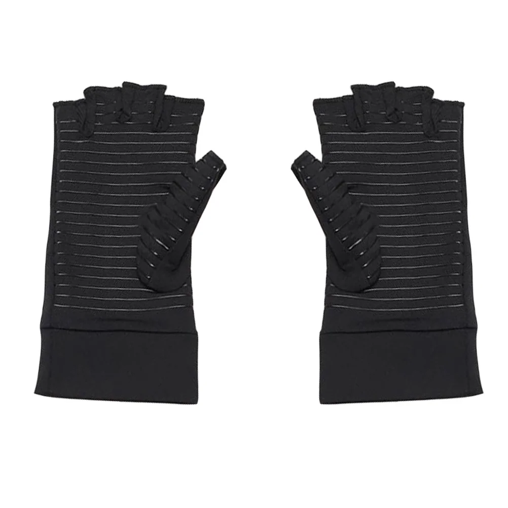 

1 Pair Breathable Anti-Slip Sports Gloves Half-Finger Protection For Fitness Running Outdoor Riding Women Men Lightweight Simple