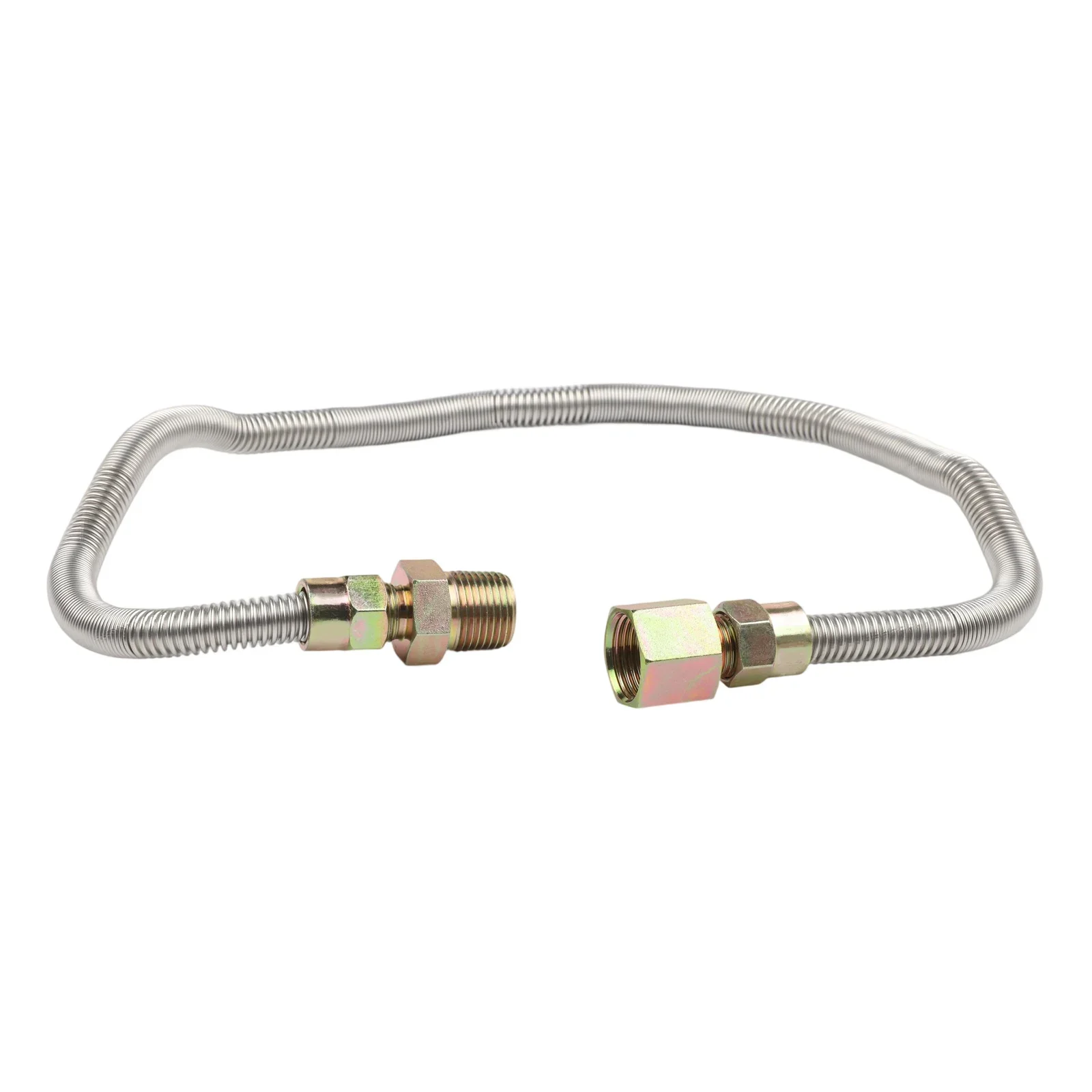 Corrugated Propane Hose Tube 24 Inch High Strength Stainless Steel Design Perfect for Outdoor Fire Installations