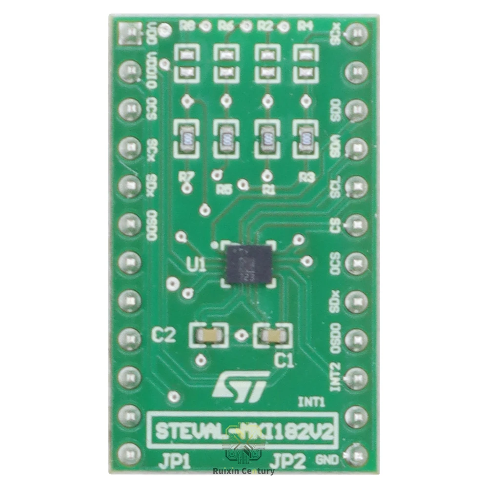 FOR ST STEVAL-MKI182V2 ISM330DLC 6-Axis MEMS Sensor DIL-24 Adapter Board Accelerometer Gyroscope I2C SPI 1.71-3.6V Unico GUI