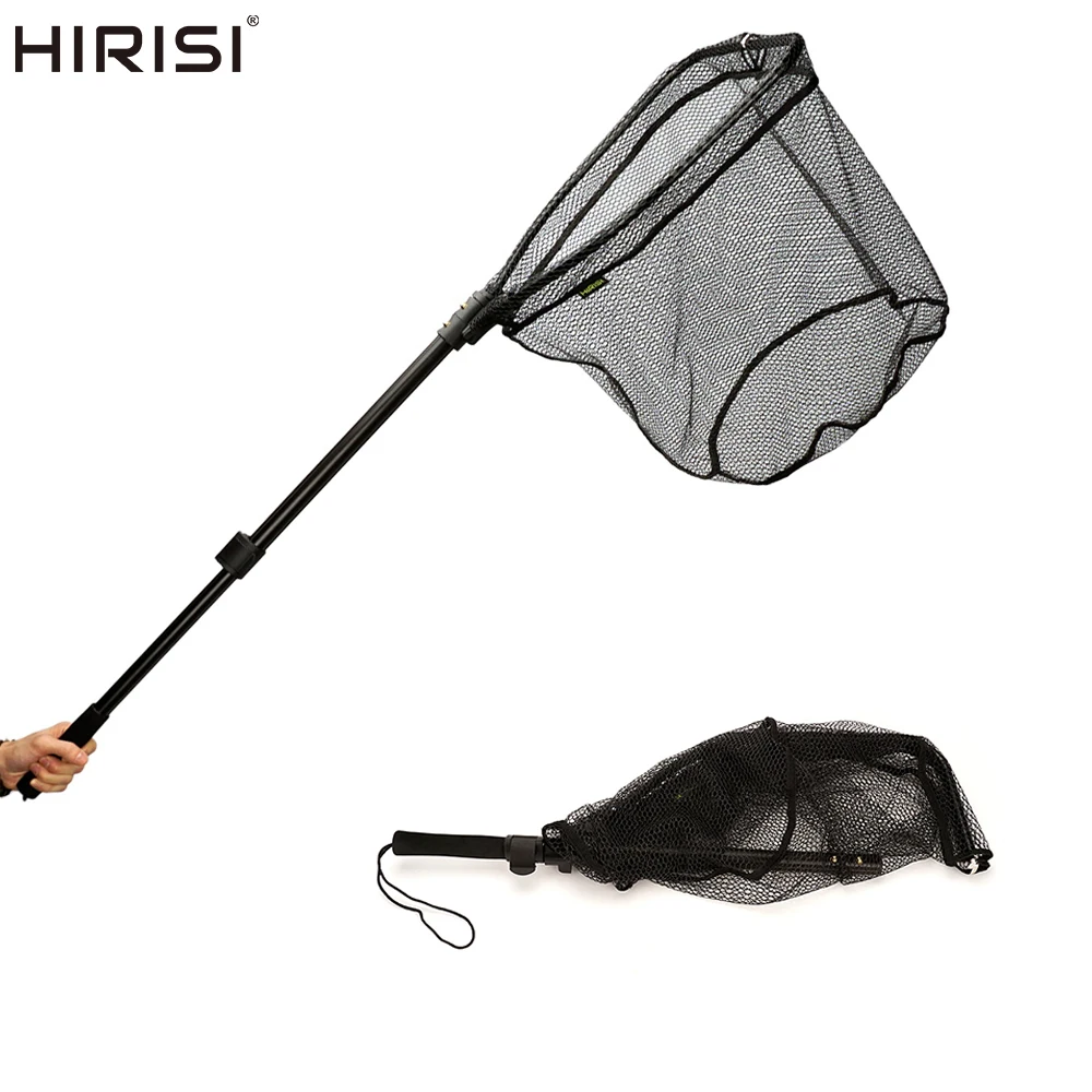 

Телескопическая рыболовная подсак Hirisi, складная и легкая мозговая сеть для ловли и освобождения совок