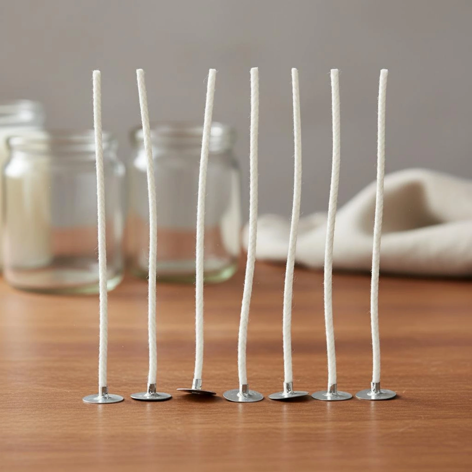 Candle Wick Smokeless Pre-Waxe - Cotton Wick Organic ulasan dan harga