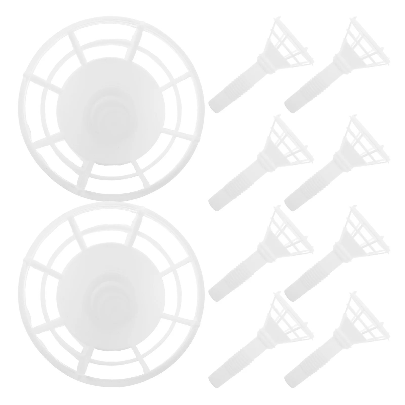 

10Pcs Bouquet Holder Wedding Flower Handle Bridal Handheld Bouquet Holder Durable for Weddings Birthday Engagement Party