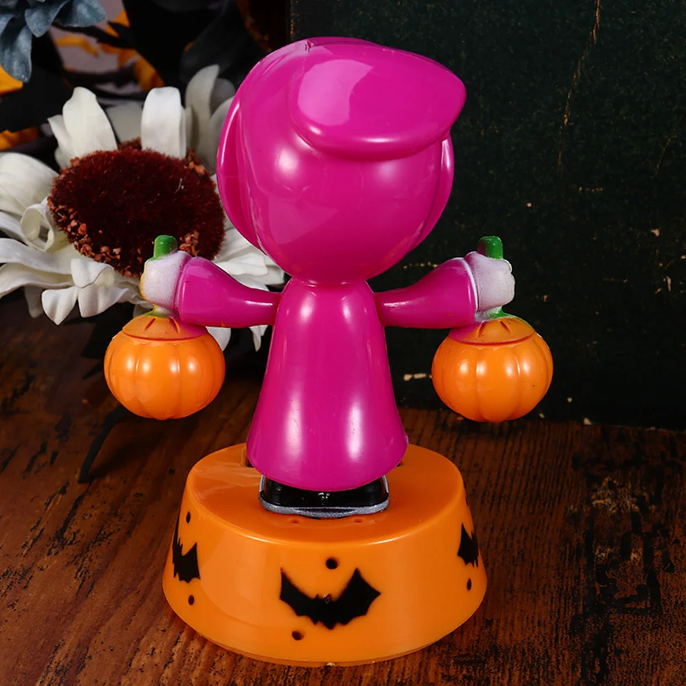 

Solar Dancing Ghost Decor Halloween Ornament For Car Home Office Table Decoration Halloween Supplies Car Solar Dancing