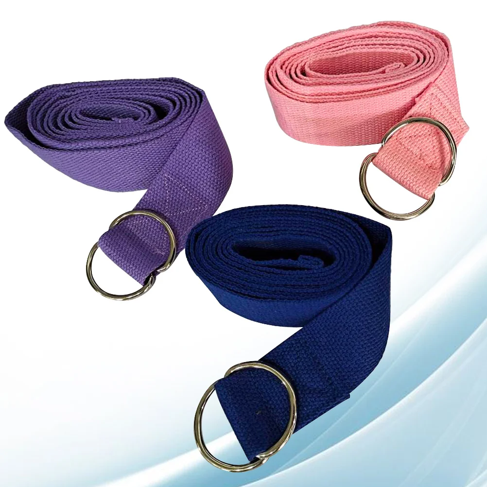 

3pcs Yoga Stretch Bands Thickened Resistance Exercise For Home Outdoor Workout Lightweight Durable Tension Band