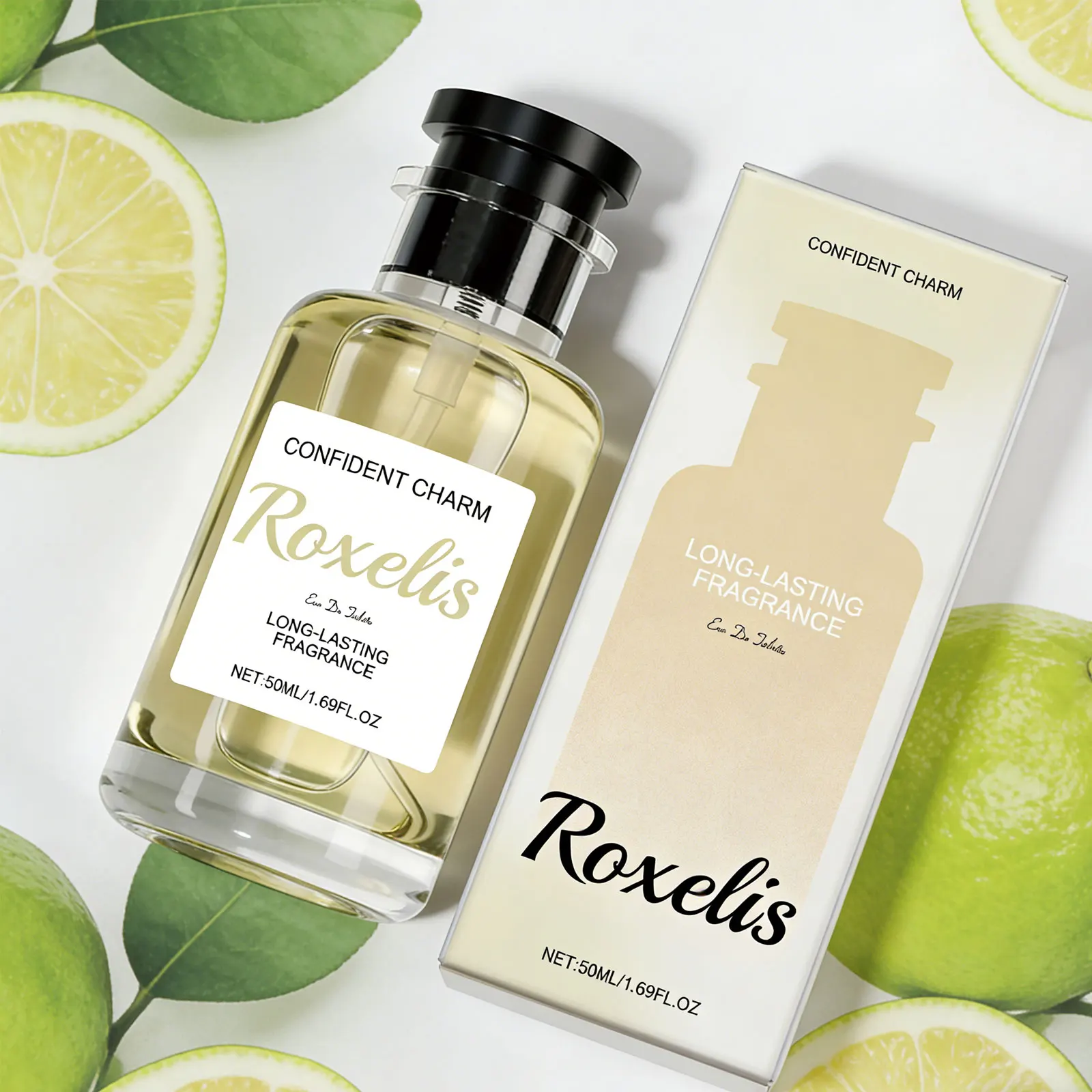 

Туалетная вода Roxelis Long-Lasting Wood Bergamot унисекс - Очаровательный элегантный аромат для повседневного использования, свиданий и работы