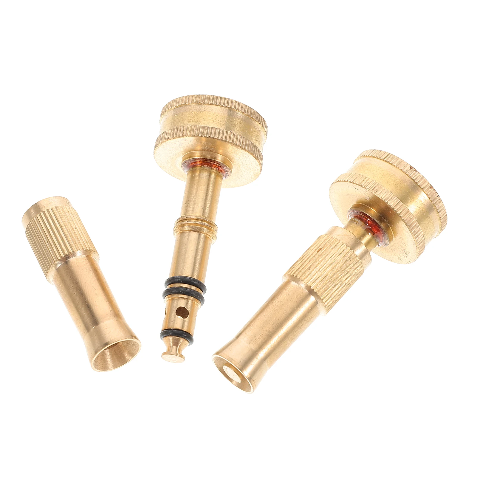 

2 Pcs Copper Spray Gun 60g 11.5 Thread Adjustable Water Hose Nozzle for Garden Irrigation Car Washing High Pressure Brass Hose